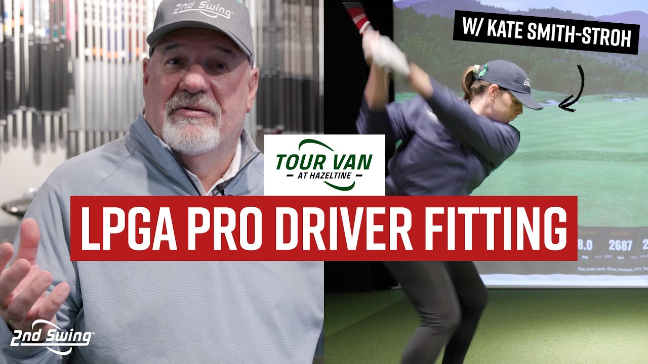 НОВЫЙ ШАФТ ОПРАВДАЛ СЕБЯ! Подбор драйвера для профессионалов LPGA | Тур-фургон в Хейзелтайне