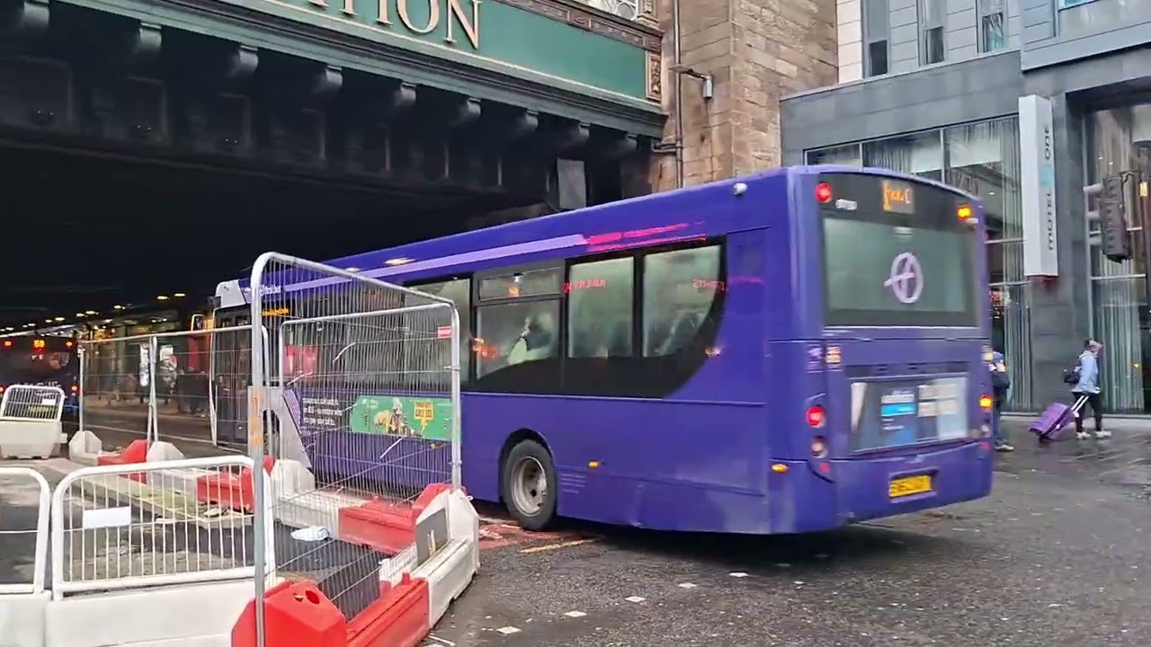 Buses in Glasgow Central (Janurary 2026)