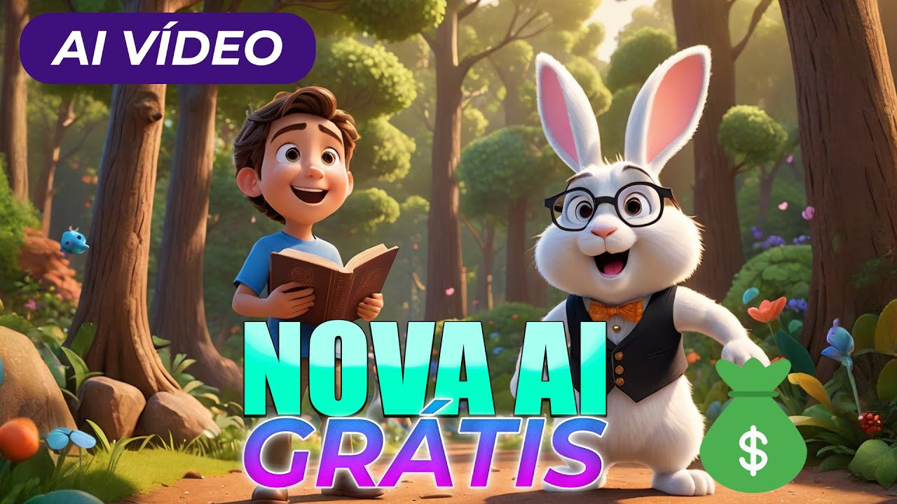 INTELIGÊNCIA ARTIFICIAL - Historia infantil pra YOUTUBE (MÉTODO DESATUALIZADO-Agora tem Marca Dagua)