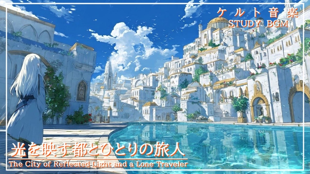 【Celtic Music】光を映す都とひとりの旅人 - The City of Reflected Light and a Lone Traveler【作業・勉強用】