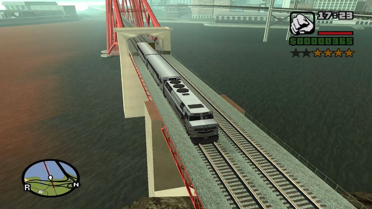 GTA San Andreas - Train Driving