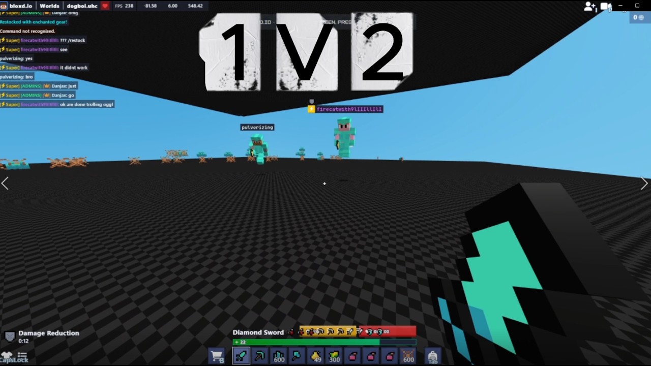 1v2 against Firecat & Pulverizing