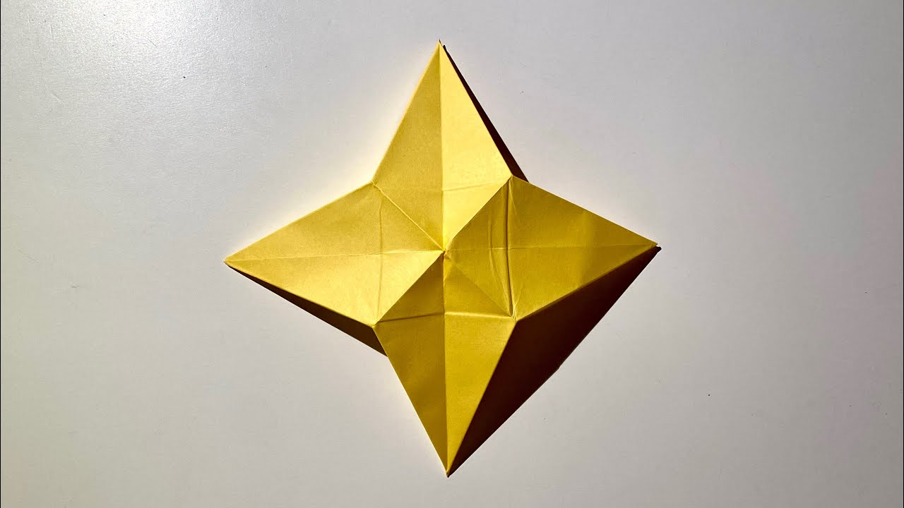How To Make a 4 Pointed Star