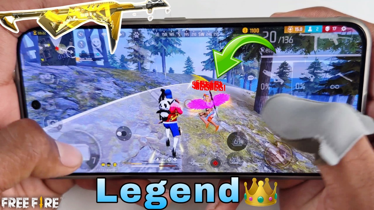 Duo vs squad free fire grandmaster lobby full map gameplay and win 2 finger claw handcam