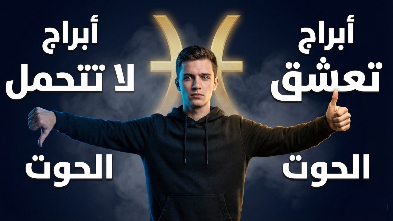 3 أبراج تعشق برج الحوت… و3 لا تتحمله🐬