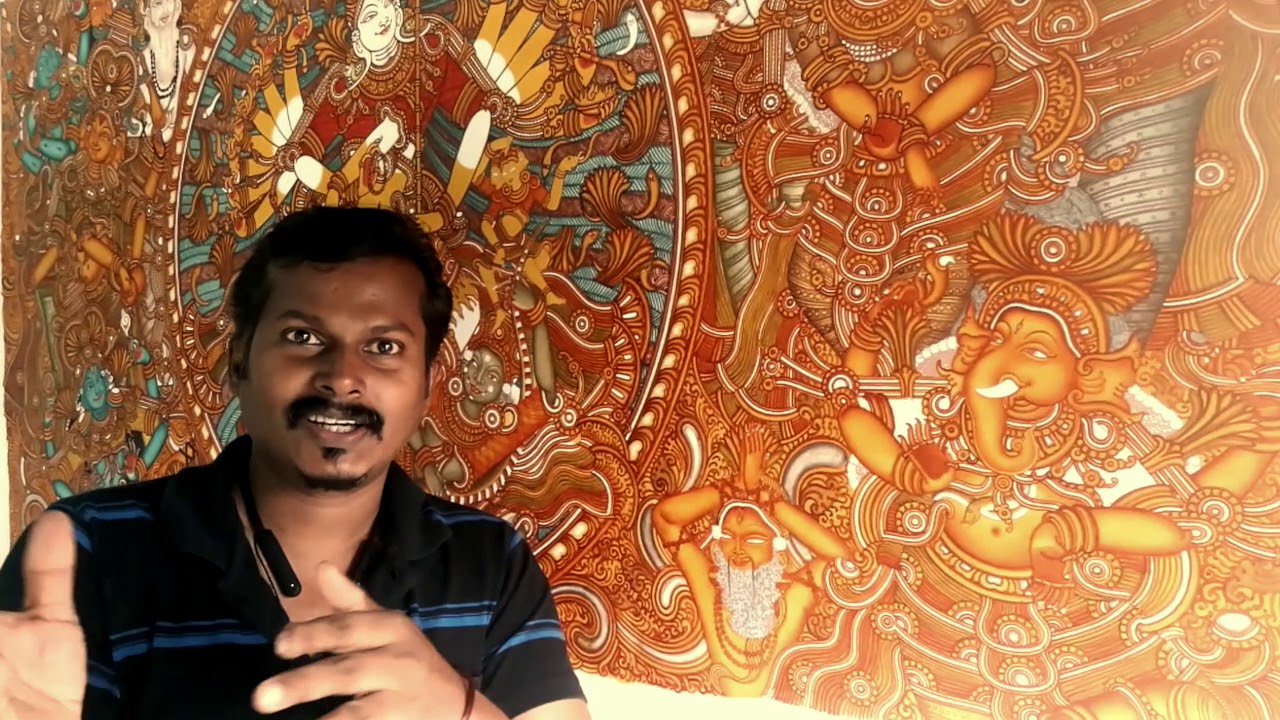 Pradosha Nritham Kerala Mural Painting