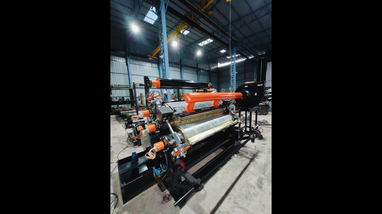 HIGH SPEED FINGERLESS CORRUGATION MACHINE 