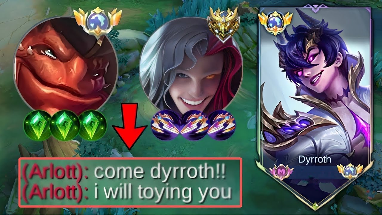 DYRROTH NEW RECOMMENDED EFFECTIVE ITEM AND TRICK THAT CAN SUIT YOU | GUIDE TO RANK UP FAST - MLBB 🔥