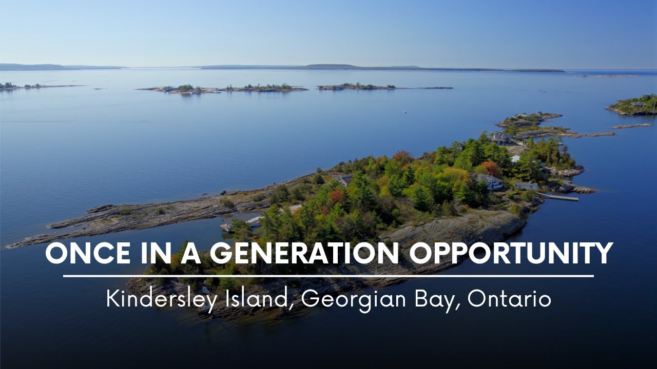 Rare Private Island for Sale in Georgian Bay | Kindersley Island Cottage