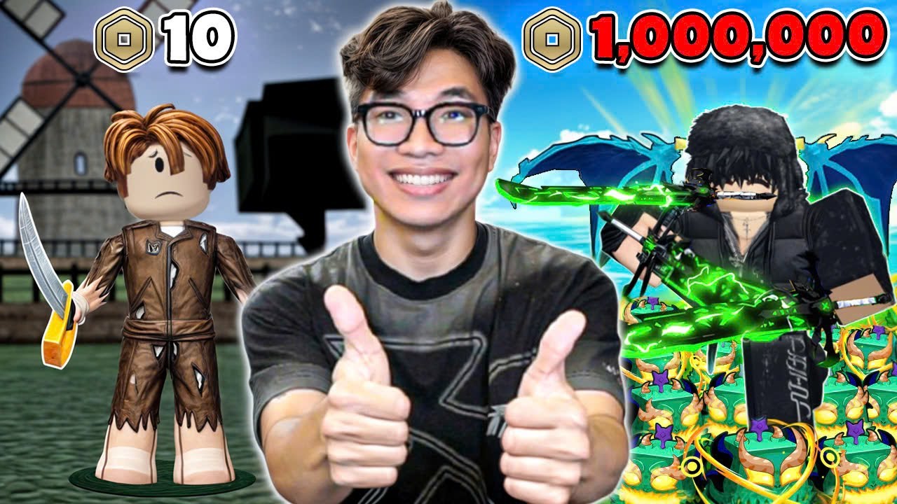 Bi Huỳnh Đăng Nhập Acc Fan Blox Fruits 10$ Vs 1,000,000$