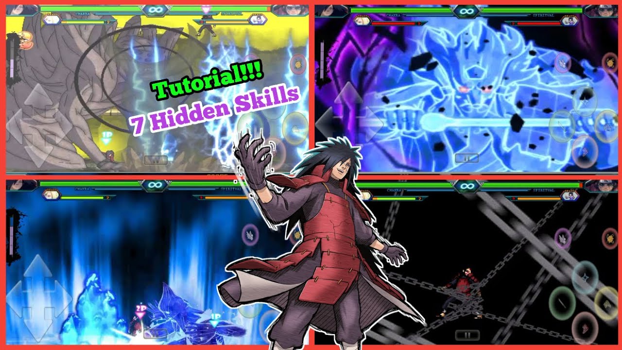 [TUTORIAL] 7 Hidden Skill Madara Mugen Apk Android 2023 | BVN , Bleach VS Naruto