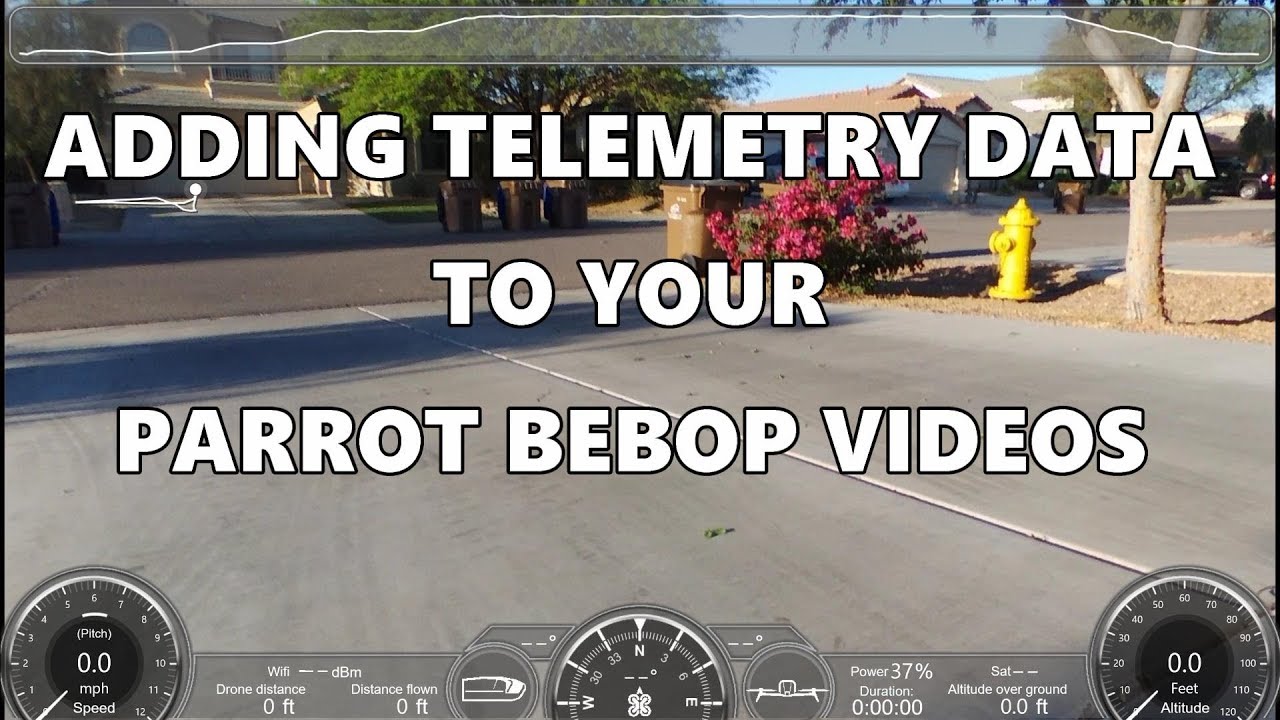 ADDING A TELEMETRY OVERLAY TO BEBOP VIDEOS