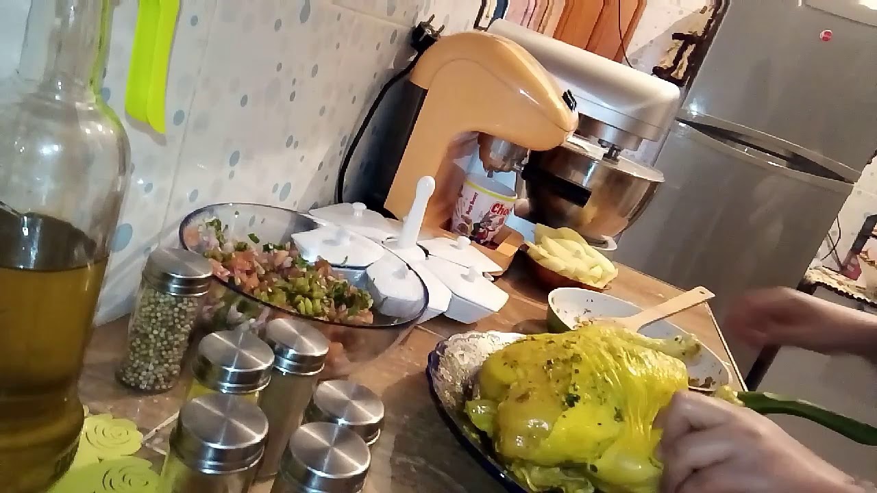 #: عرضة عند صديقتي جوادة 😍روتين صباحي😍 فطور وغداء 😍دجاجة معمرة بطريقة مغايرة 😍