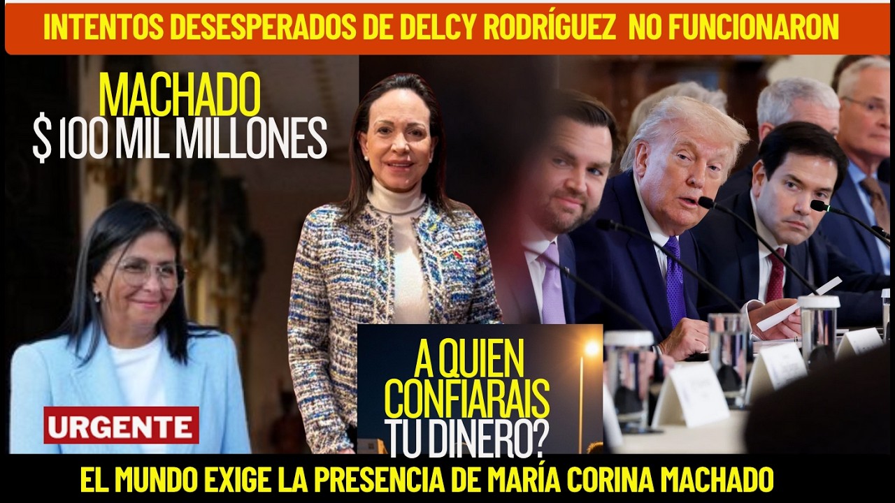 EL MUNDO PETROLERO EXIGE A MARÍA CORINA PARA INVERTIR 100,000 MILLONES DE DOLARES