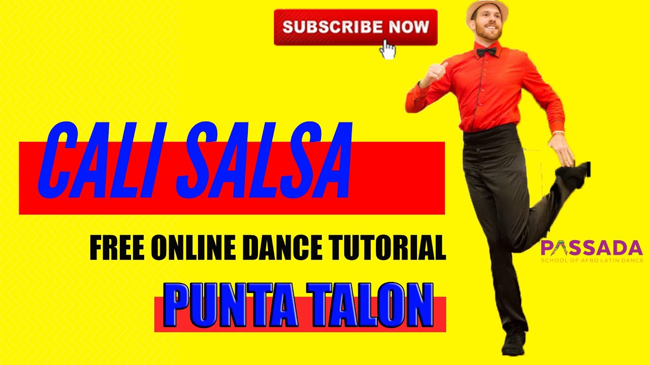 Cali Salsa Dance Tutorial - Punta Talon - Learn How to Cali Salsa #salsa #howto #salsaclass