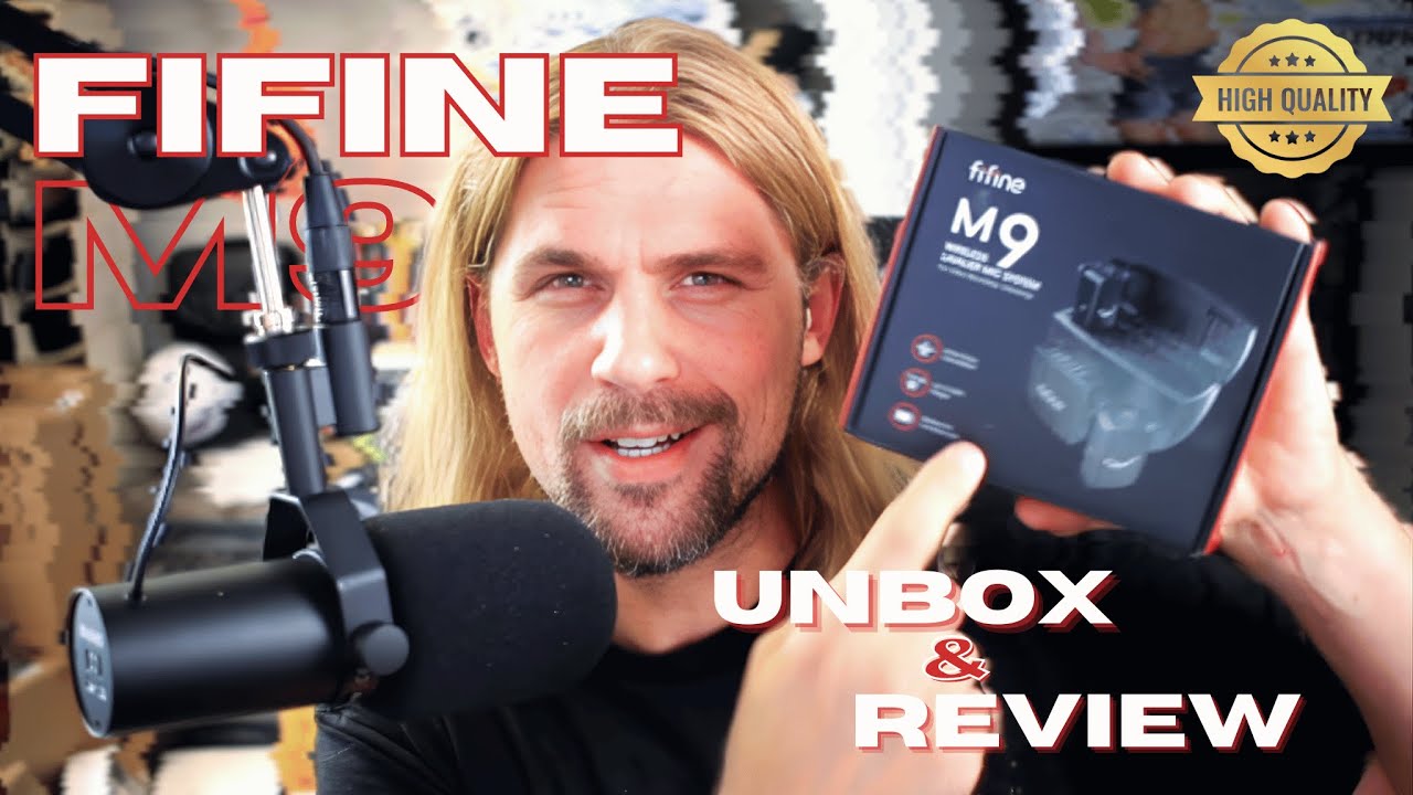 Unboxing the FIFINE M9 🎙 | Affordable Dual Wireless Mics for Content Creators!