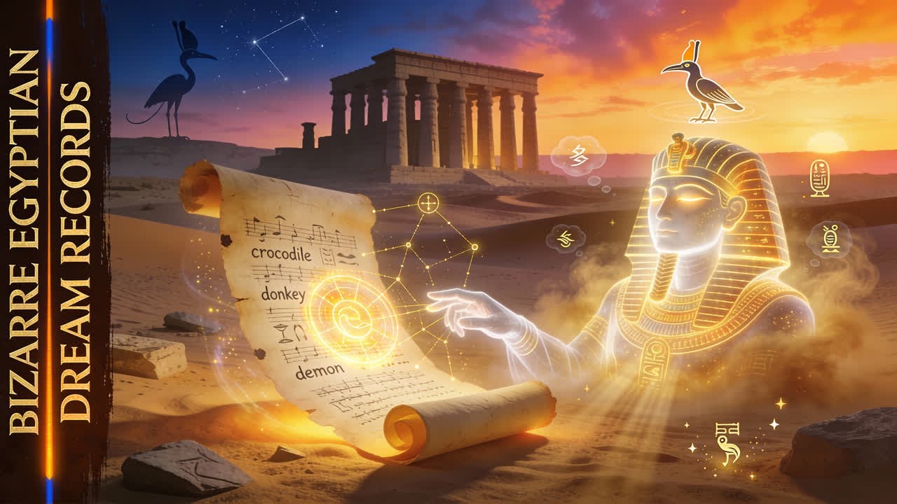 Bizarre Egyptian Dream Records - Temple of Serapis - A calm journey into healing dreams