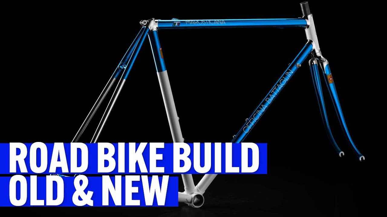This ROAD BIKE BUILD blends the BEST STEEL TUBING of the 80s with MODERN parts!