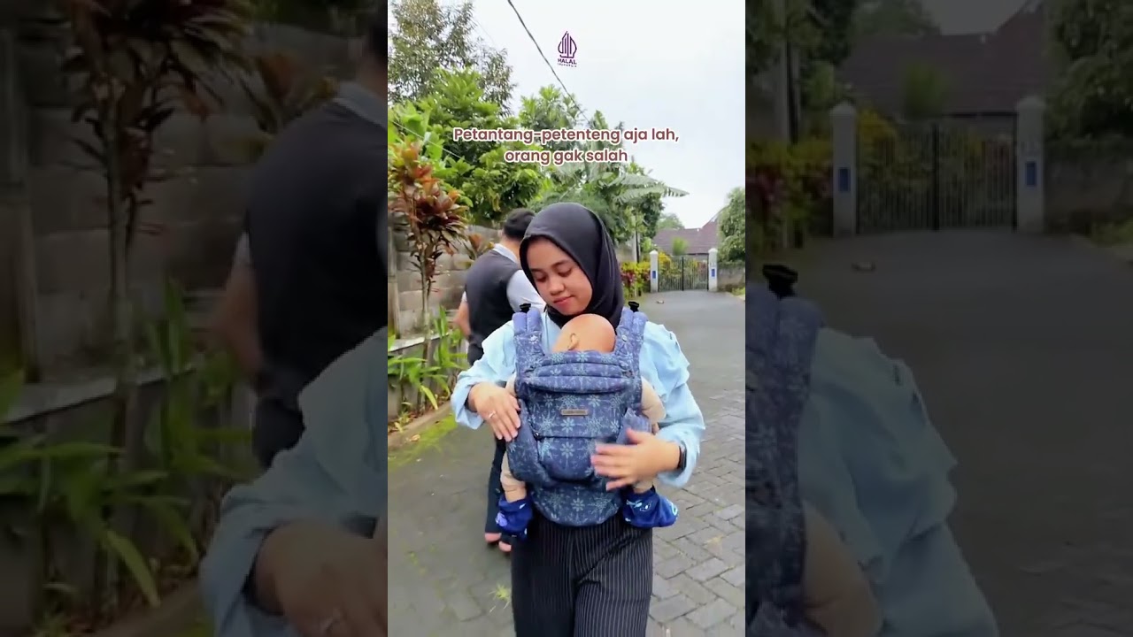 Rekomendasi Gendongan Bayi CuddleMe - Ketika Dijulitin Tetangga Pakai Gendongan  M-Shape 