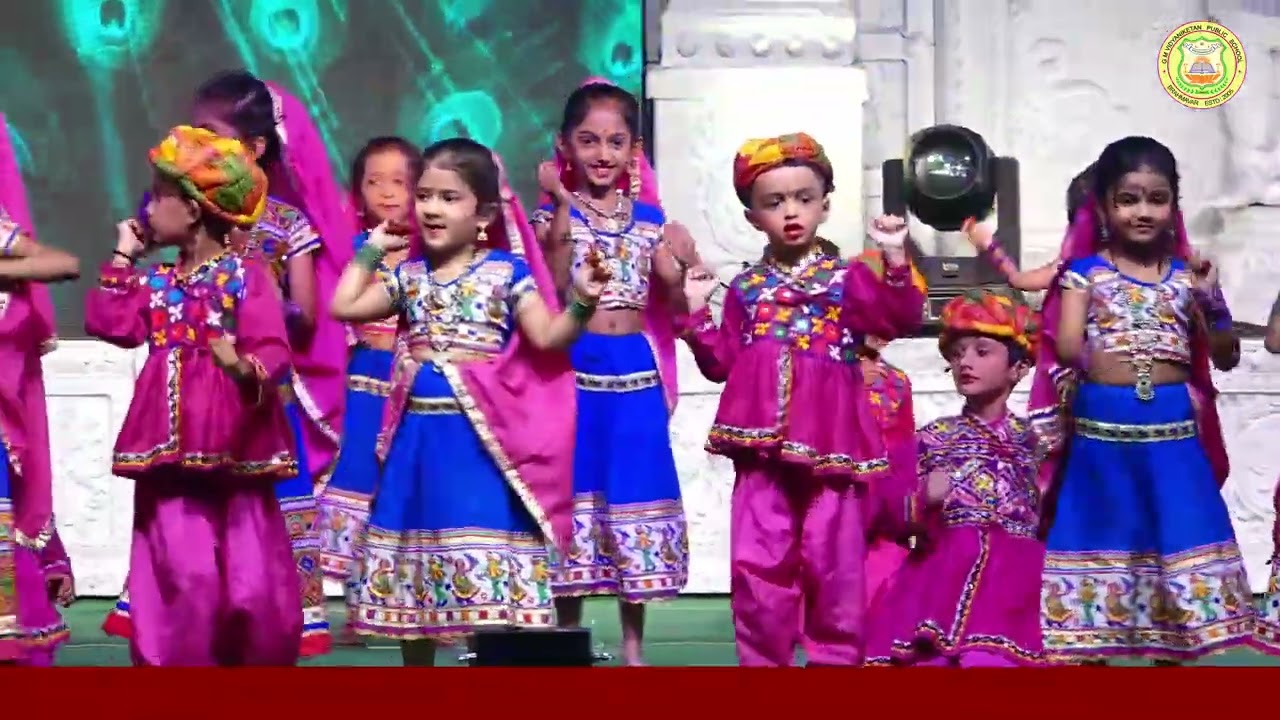 018 UKG A - Rajasthani Dance GM VIDYANIKETAN PUBLIC SCHOOL ANNUAL DAY 2025 (DAY-1 MORNING SESSION)