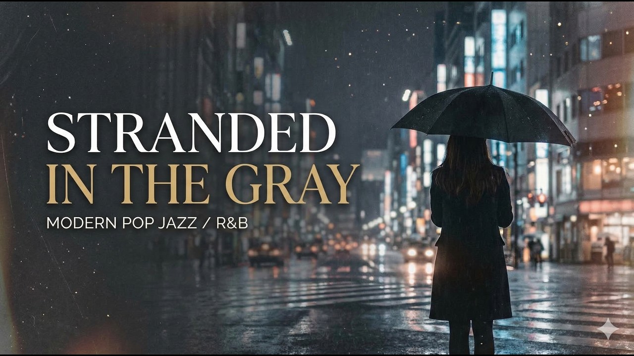 Stranded in the Gray (Original Song) | Atmospheric Rainy Day Jazz