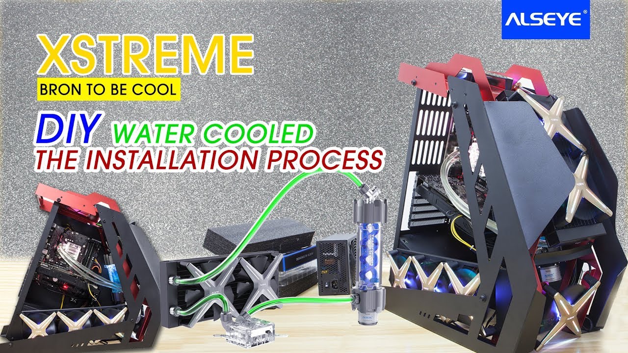【ALSEYE】cpu cooling system - XTREME DIY WATER COOLED THE INSTALLATION PROCESS - Cooling Solution