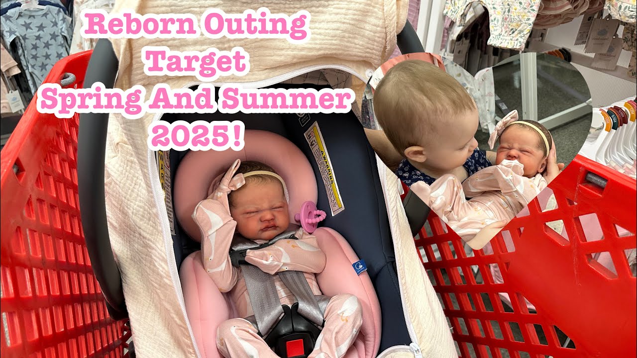 Target Outing Reborn Baby Reece And Special Guest! Spring And Summer Baby Stuff!