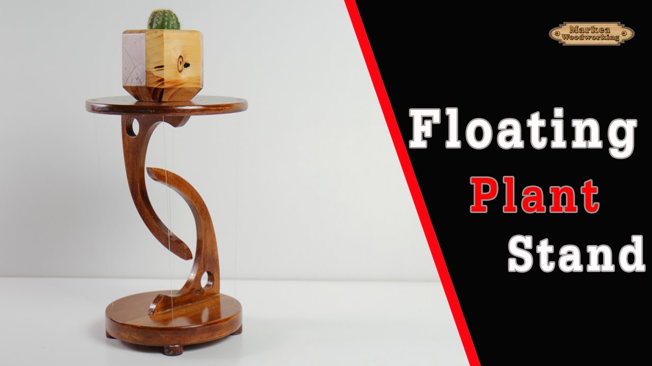 How To Make Floating Plant Stand l Tensegrity Table
