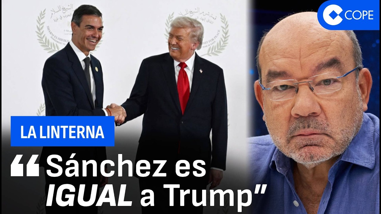 Expósito explica por qué Sánchez es el político más PARECIDO a Trump que hay en Europa