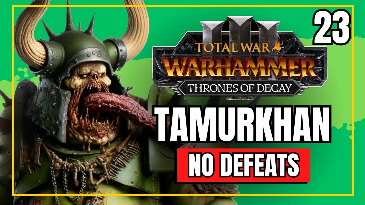 🤢 Why'd it have to be ORCS!?🤢  Zero Defeats Tamurkhan Thrones of Decay Total War Warhammer 3