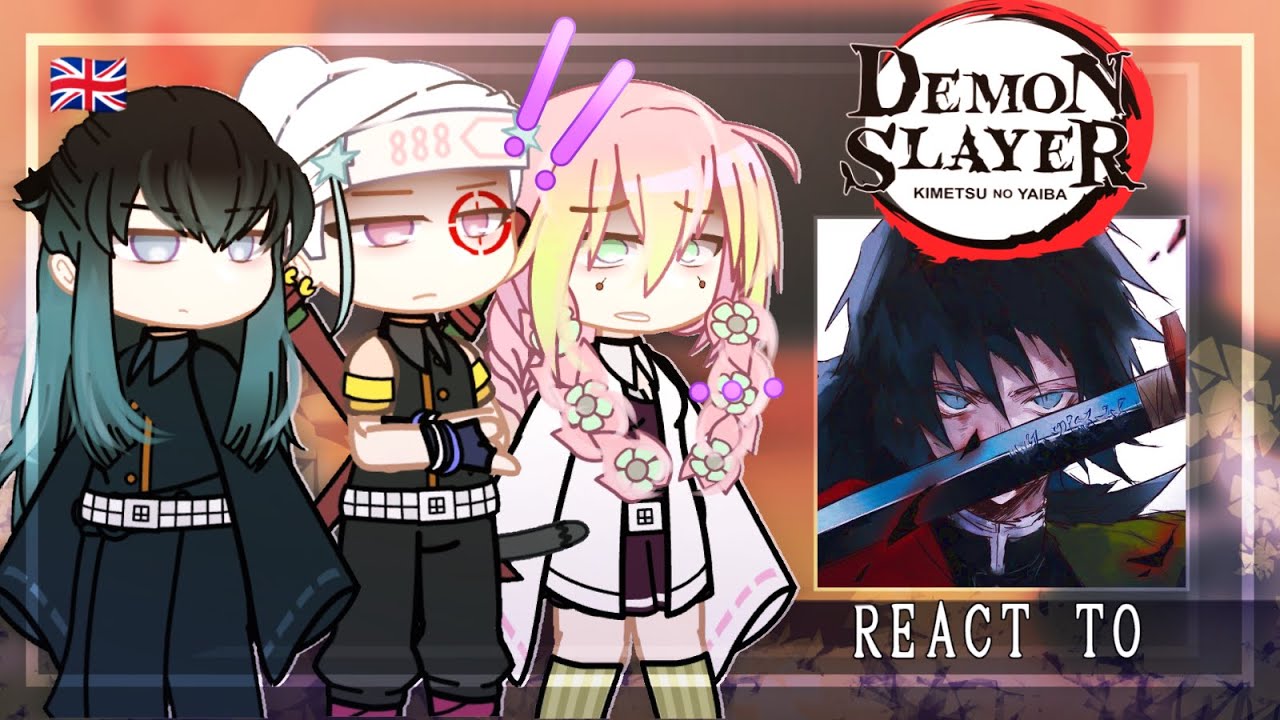 Hashiras react to Giyuu Tomioka || GiyuShino | KNY | Gacha Club