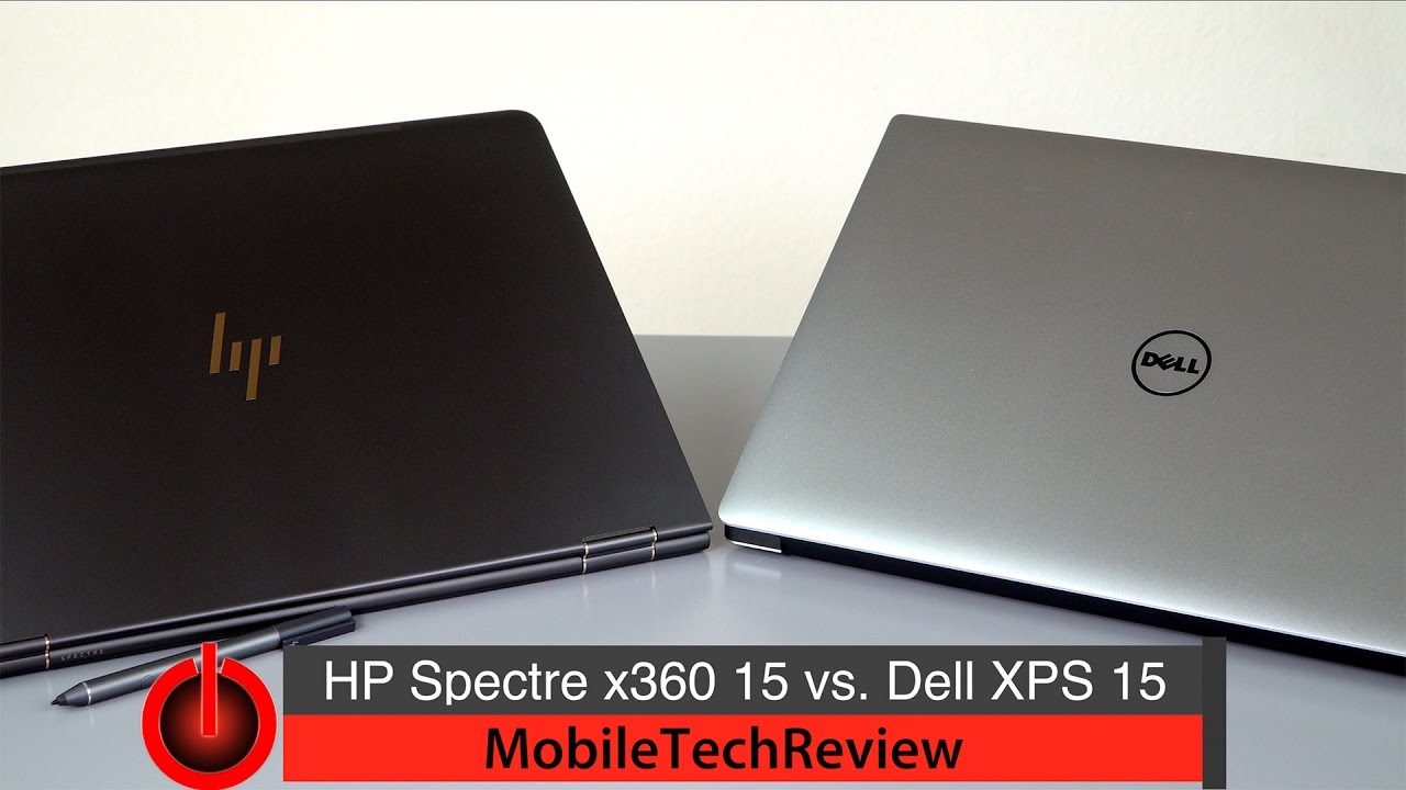 Dell XPS 15 9560 vs. 2017 HP Spectre x360 15