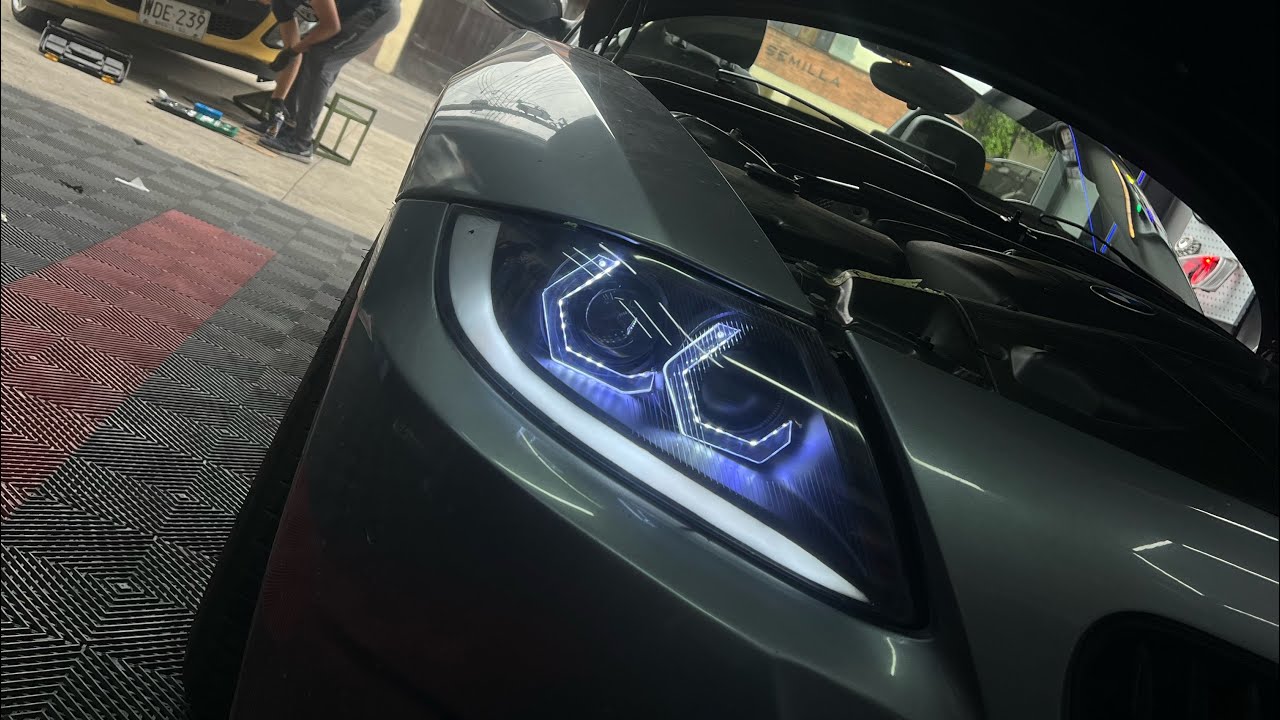 Faros led BMW z4 / restauración farolas / modificación farolas BMW / actualización luces halógenas