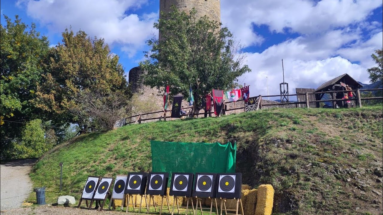 🏹🏰 Tournoi du Grand Cerf Blanc 2025 – Château de la Bâtiaz 🏅🥇🥈🥉🏹🏰