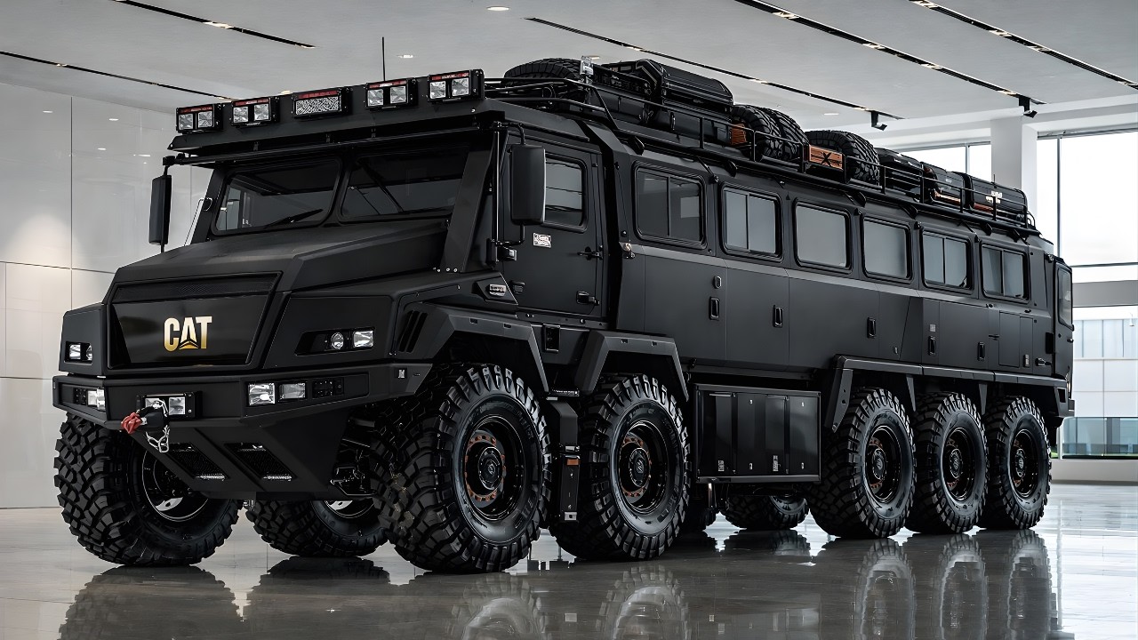 2026 CATERPILLAR Colossus 10x10 - The Ultimate Heavy Duty Armored RV!