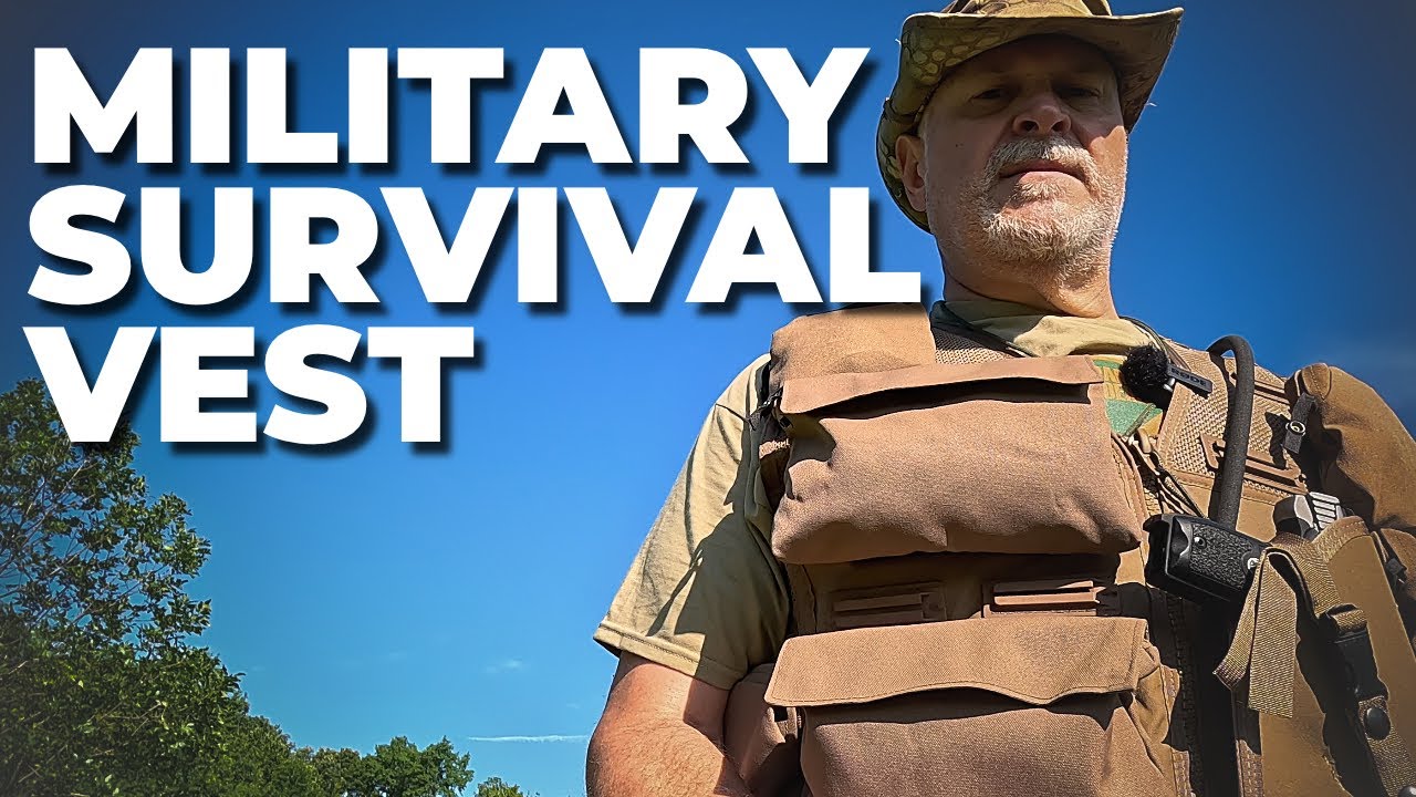 Survival Kit In A Vest - Pilot Survival Vest