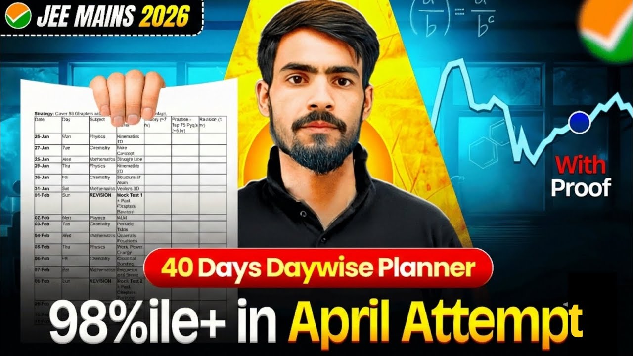 JEE 2026: April Attempt FINAL Strategy!