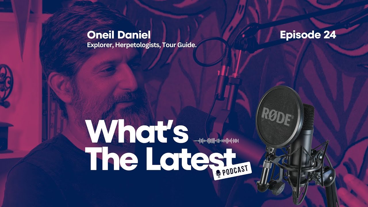 Episode 24 | Oneil Daniel talks about all things snakes, his family legacy, and other snake facts.