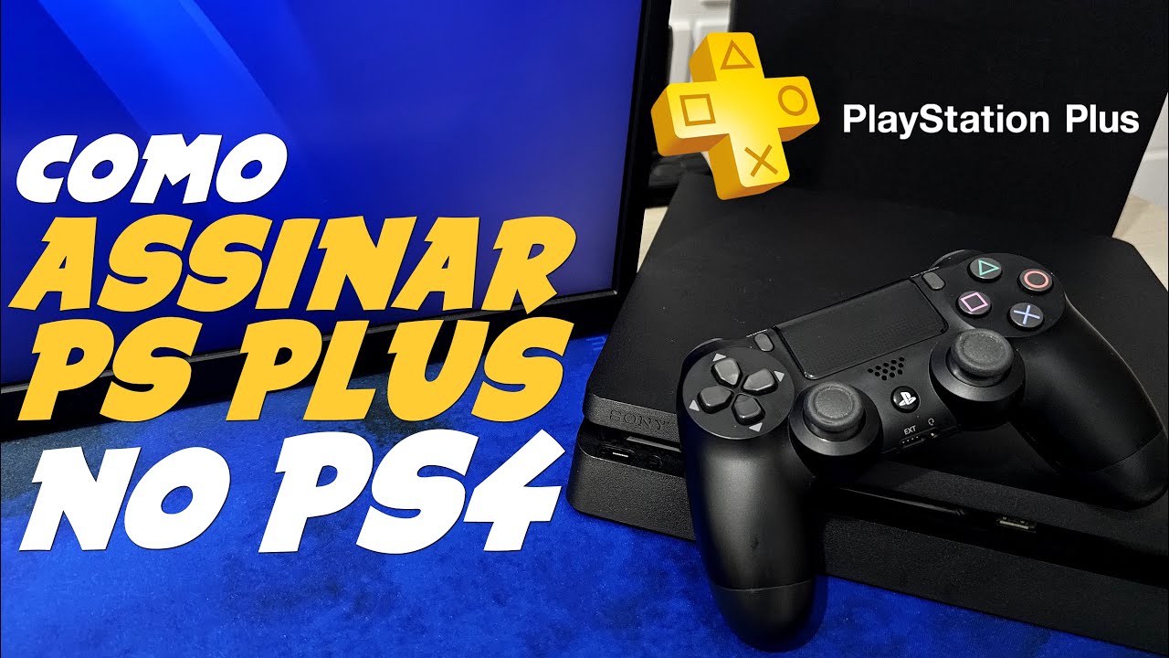 Como ASSINAR a PS PLUS ESSENCIAL, EXTRA e DELUXE no PLAYSTATION 4 PS4