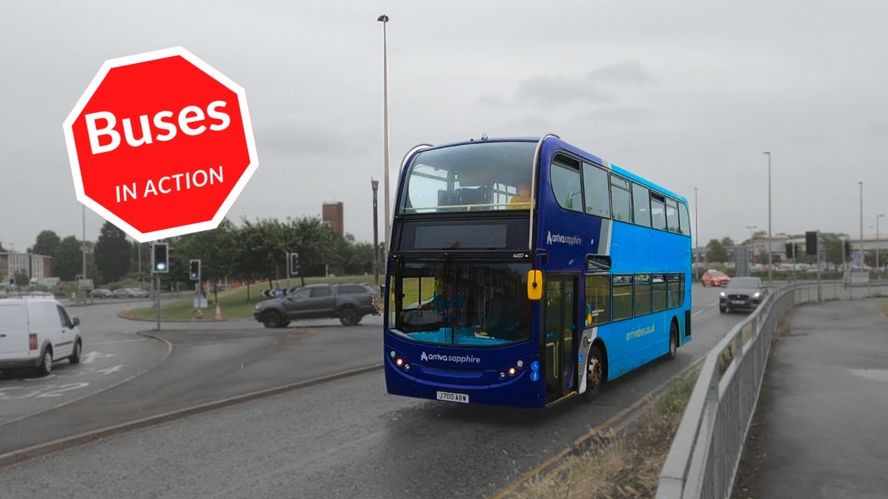 Buses in Action around the UK 2(Compilation)