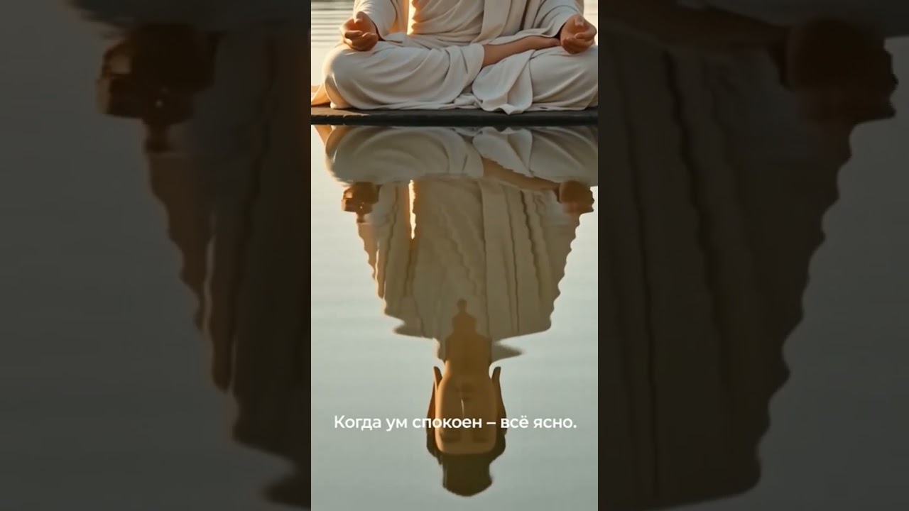 Будда и зеркало воды 
