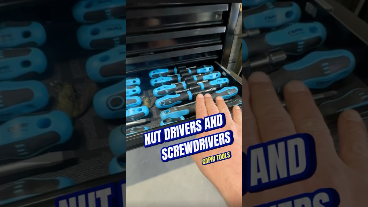 This is a very nice quality set of Capri Tools screw & nut drivers. Solid Tools!