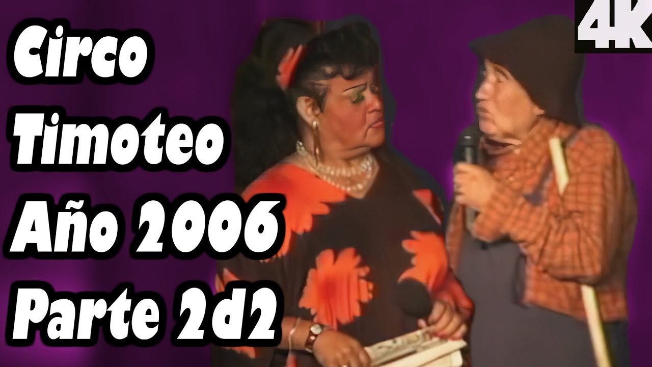 Timoteo, Fabiola de Luján, Alexandra 2006 Parte 2d2 Circo Timoteo