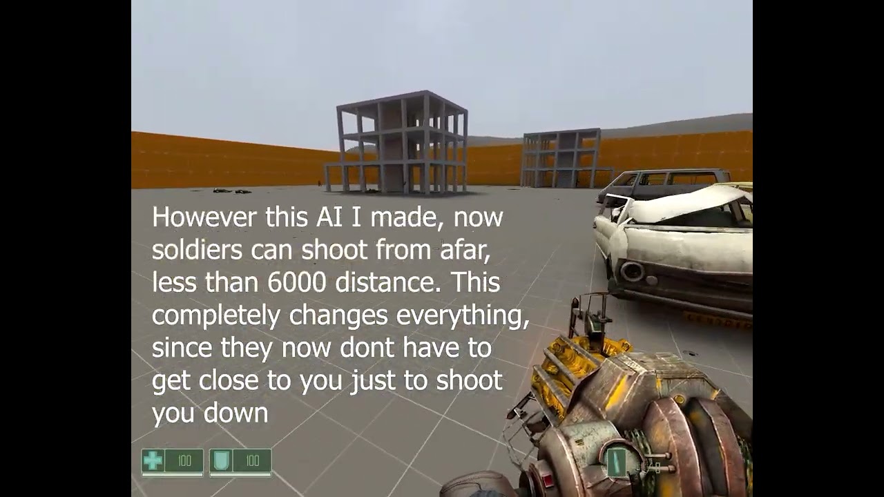 Normal Combine AI vs Realistic Combine Soldier AI: Remastered | GMOD