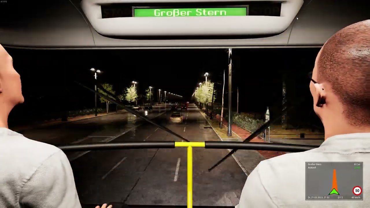 The Bus Timelapse - Linie 100 Doubbledecker Upper View (Bus Simulator Berlin Timelapse)