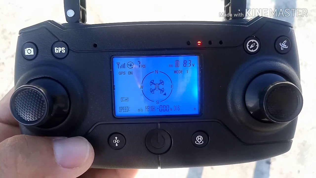 Como programar o drone KY601G GPS 2000 metros