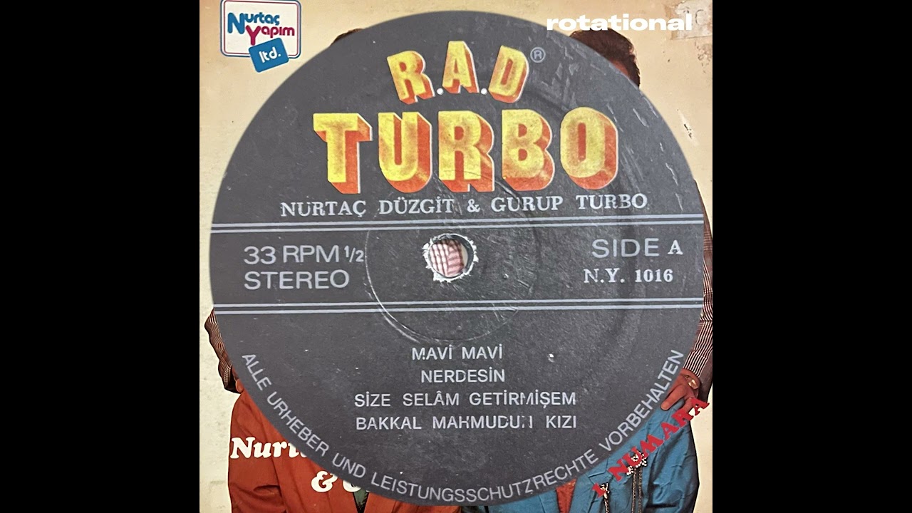 Nurta&ccedil; D&uuml;zgit & Grup Turbo - Nerdesin (Turkish Psych Disco, 19??)