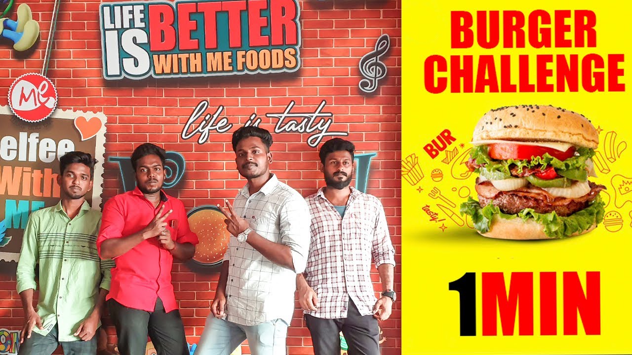 MEAT & EAT FAMILY RESTAURANT | COLACHEL- KANYAKUMARI | BURGER CHALLENGE | VLOG9
