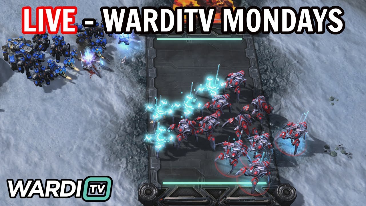 LIVE : WARDITV MONDAYS #59 & 60 DOUBLE CUP DAY! - Rogue, herO, Classic & more [StarCraft 2]