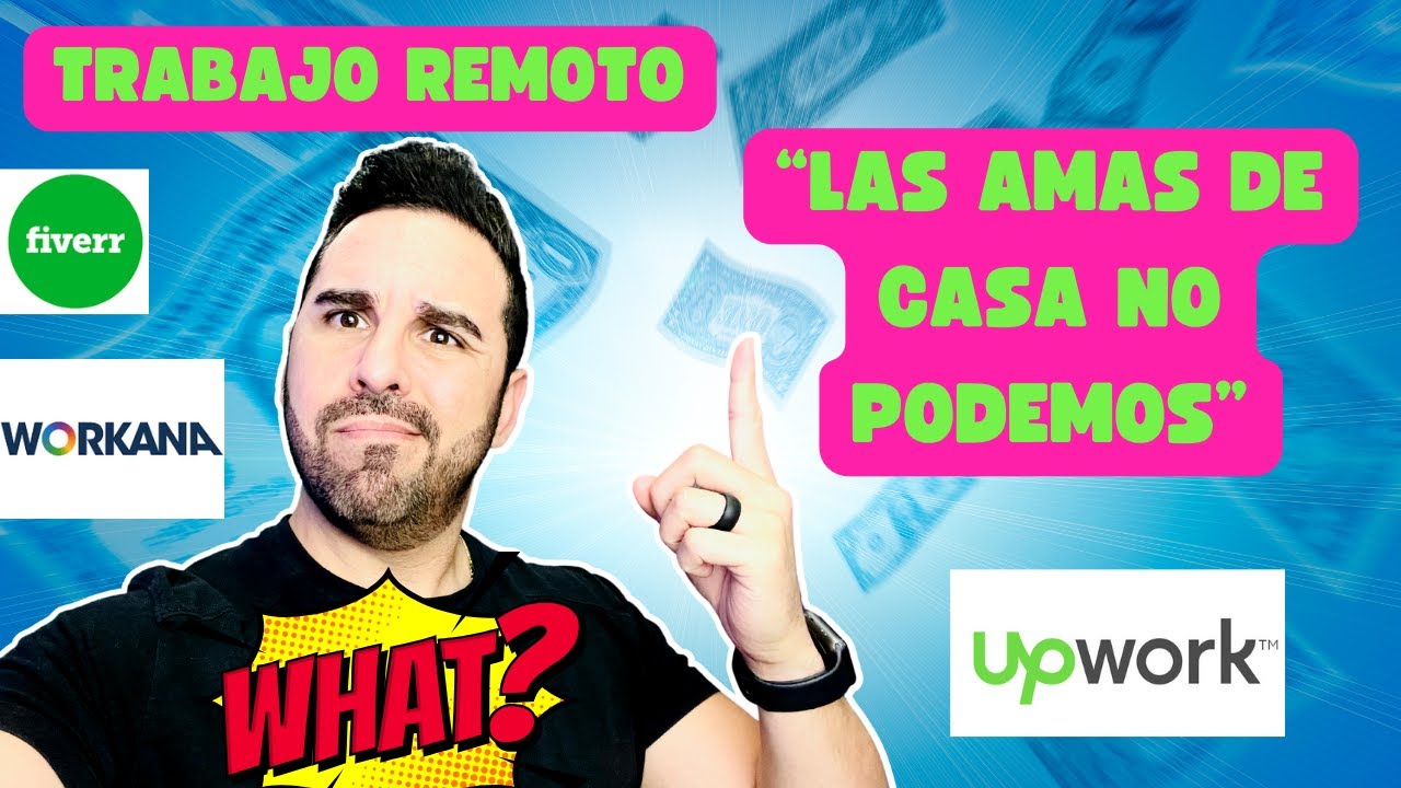 ¿NO ES PARA LAS AMAS DE CASA? | TRABAJO REMOTO | TRABAJO FREELANCE | TRABAJO DESDE CASA